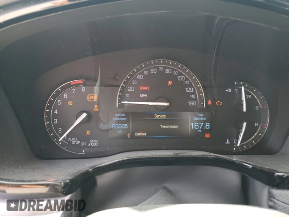 2019 Cadillac XT5 Premium Luxury AWD with VIN 1GYKNFRS1KZ188389, listed as a Copart auction lot 62096385 with 66,605 mi miles and Salvage title. Bid and sale history available at DreamBid. Image 9.
