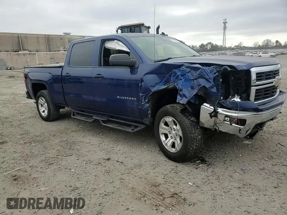 2014 Chevrolet Silverado 1500 LT with VIN 1GCUKREC3EF195504, listed as a Copart auction lot 49352085 with 128,235 mi miles and Salvage Title. Bid and sale history available at DreamBid. Image 11.