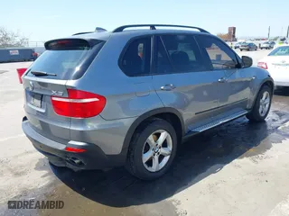 2009 BMW X5 30i with VIN 5UXFE43589L270405, listed as a IAAI auction lot 42084949 with 158,619 mi miles. Bid and sale history available at carsss.com. Image 4.