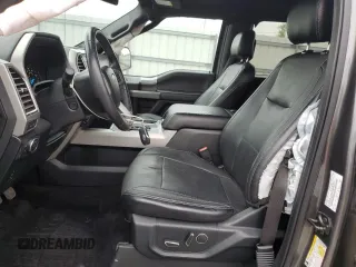 2015 Ford F-150 XLT with VIN 1FTEW1EF7FFB66447, listed as a Copart auction lot 55960855 with 166,518 mi miles and Salvage title. Bid and sale history available at DreamBid. Image 7.