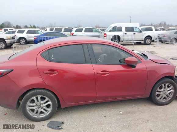 2017 Toyota Yaris iA with VIN 3MYDLBYV0HY156787, listed as a IAAI auction lot 41615348 with 143,472 mi miles. Bid and sale history available at carsss.com. Image 13.