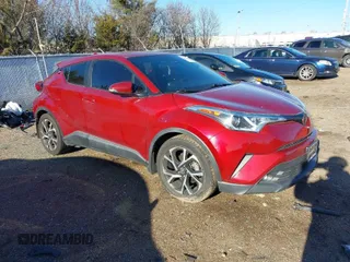 2018 Toyota C-HR XLE with VIN NMTKHMBX3JR009632, listed as a IAAI auction lot 41421463 with 118,955 mi miles. Bid and sale history available at carsss.com. Image 1.