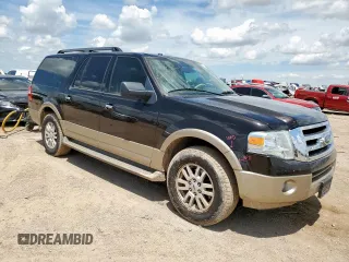 2013 Ford Expedition Max XLT with VIN 1FMJK1H56DEF58606, listed as a Copart auction lot 60401015 with 219,907 mi miles and Salvage title. Bid and sale history available at DreamBid. Image 4.