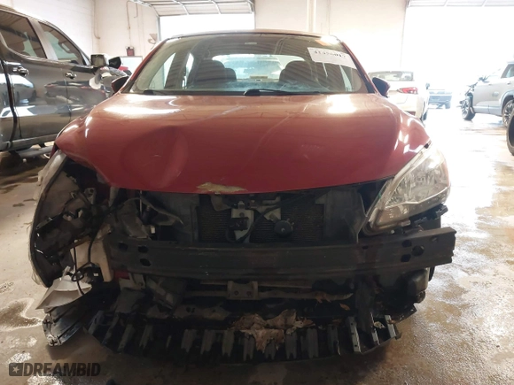 2014 Nissan Sentra SR with VIN 3N1AB7AP1EY239639, listed as a IAAI auction lot 41456017 with 215,740 mi miles. Bid and sale history available at carsss.com. Image 13.