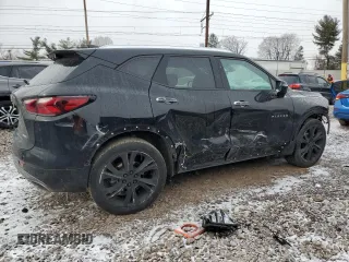2021 Chevrolet Blazer Premier с VIN 3GNKBLRS6MS562144, выставлен на аукционе Copart как лот 45912085 с пробегом 48 846 миль миль и Списание • Salvage title. История ставок и продаж доступна на DreamBid. Изображение 3.