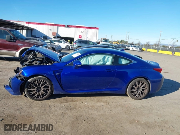2015 Lexus RC F with VIN JTHHP5BC9F5001063, listed as a IAAI auction lot 41318608 with 30,420 mi miles. Bid and sale history available at carsss.com. Image 15.