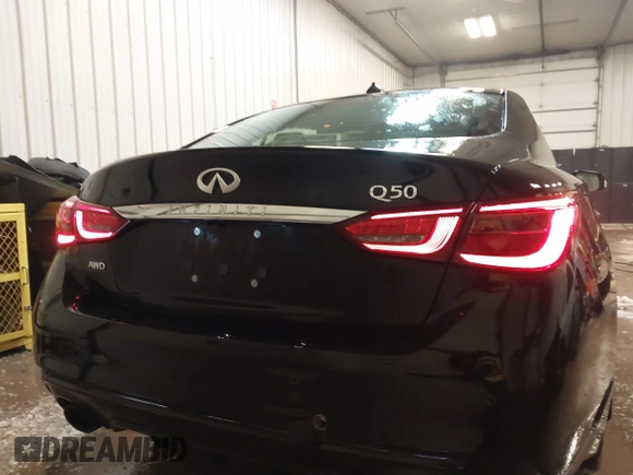 2021 Infiniti Q50 Signature Edition with VIN JN1EV7CR8MM751195, listed as a IAAI auction lot 41580206 with 42,251 mi miles and . Bid and sale history available at DreamBid. Image 17.