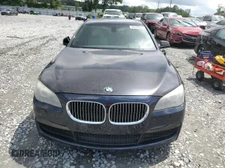 2011 BMW 7 Series 750Li with VIN WBAKB8C57BCY64924, listed as a Copart auction lot 58393765 with Not provided miles and Salvage title. Bid and sale history available at DreamBid. Image 5.