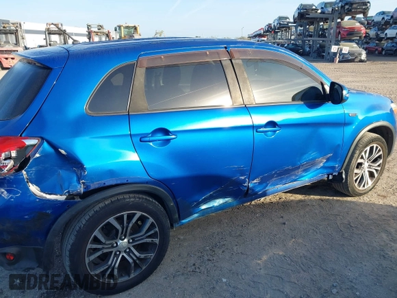 2016 Mitsubishi Outlander Sport 2.4 ES with VIN JA4AR3AW0GZ057815, listed as a IAAI auction lot 41721549 with 107,233 mi miles. Bid and sale history available at carsss.com. Image 6.