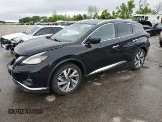 2020 Nissan Murano SL z VIN 5N1AZ2CS0LN103859, wystawiony jako Copart lot #53652915 z przebiegiem 148 364 mil mil oraz Szkoda całkowita • Salvage title. Historia ofert i sprzedaży dostępna na DreamBid. Obrazek 1.