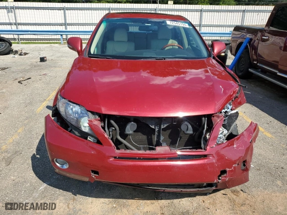2011 Lexus RX 450h with VIN JTJZB1BA7B2005973, listed as a Copart auction lot 72545194 with 264,710 mi miles and Salvage Title. Bid and sale history available at carsss.com. Image 5.