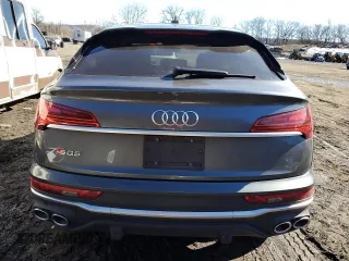 2022 Audi SQ5 Sportback Premium with VIN WA114AFY9N2099290, listed as a Copart auction lot 43621694 with 18,257 mi miles and . Bid and sale history available at DreamBid. Image 6.