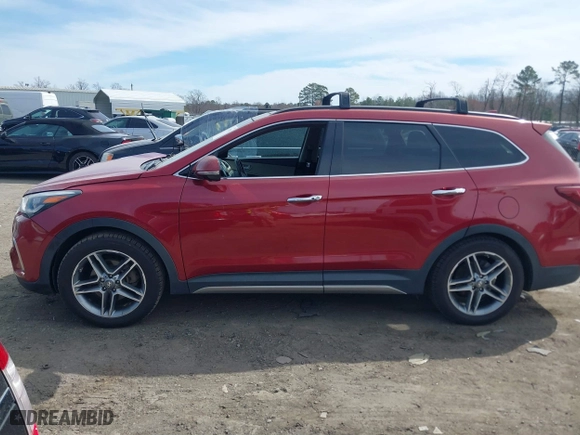 2017 Hyundai Santa Fe Limited Ultimate with VIN KM8SRDHF4HU197513, listed as a IAAI auction lot 41757051 with 167,574 mi miles. Bid and sale history available at carsss.com. Image 14.
