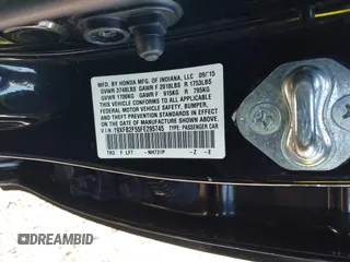 2015 Honda Civic Sedan LX with VIN 19XFB2F55FE295745, listed as a IAAI auction lot 41531838 with 92,655 mi miles. Bid and sale history available at carsss.com. Image 9.