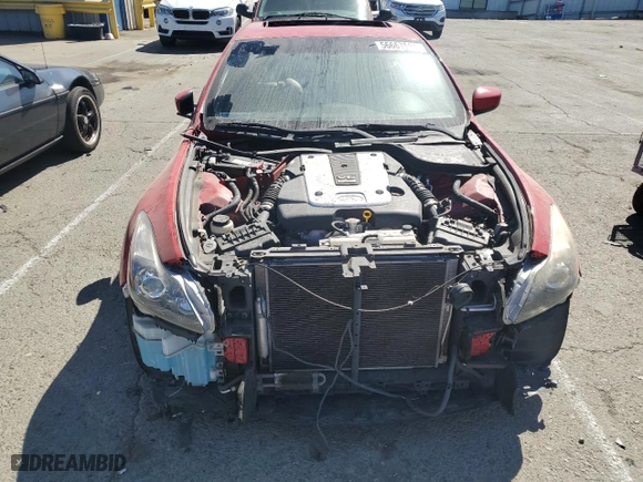 2012 Infiniti G37 Coupe x with VIN JN1CV6ELXCM472193, listed as a Copart auction lot 56667524 with 0 mi miles and Salvage Title. Bid and sale history available at carsss.com. Image 5.