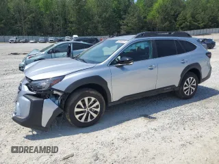 2025 Subaru Outback Premium z VIN 4S4BTADC7S3118392, wystawiony jako Copart lot #55099375 z przebiegiem 7 605 mil mil oraz Szkoda całkowita • Salvage title. Historia ofert i sprzedaży dostępna na DreamBid. Obrazek 1.