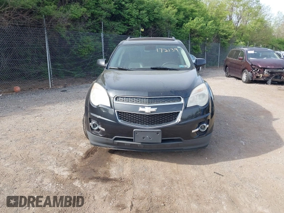 2012 Chevrolet Equinox LT w/2LT with VIN 2GNFLNEK6C6172139, listed as a IAAI auction lot 42130240 with 121,930 mi miles. Bid and sale history available at carsss.com. Image 6.