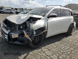 2018 Toyota Highlander SE z VIN 5TDKZRFH4JS543270, wystawiony jako Copart lot #51700515 z przebiegiem 91 459 mil mil oraz Szkoda całkowita • Salvage title. Historia ofert i sprzedaży dostępna na DreamBid. Obrazek 1.