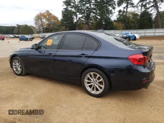 2017 BMW 3 Series 320i with VIN WBA8E1G30HNU16216, listed as a Copart auction lot 84441974 with 0 mi miles and Salvage Title. Bid and sale history available at carsss.com. Image 2.