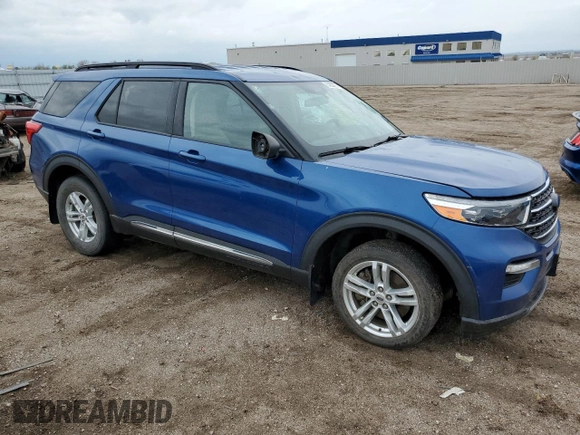 2020 Ford Explorer XLT z VIN 1FMSK8DH9LGB28875, wystawiony jako Copart lot #54262075 z przebiegiem 75 530 mil mil oraz Szkoda całkowita • Salvage title. Historia ofert i sprzedaży dostępna na DreamBid. Obrazek 4.