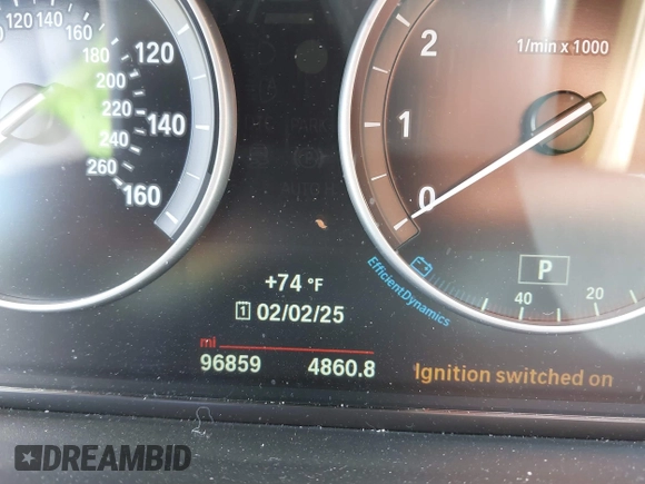 2016 BMW 5 Series 535i with VIN WBA5B1C50GG551122, listed as a IAAI auction lot 41483879 with 96,859 mi miles and . Bid and sale history available at DreamBid. Image 16.