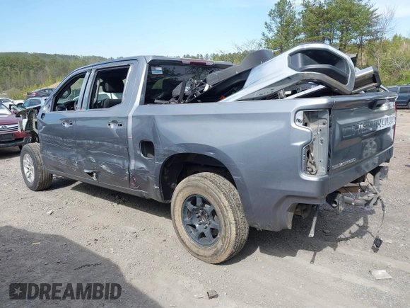 2020 Chevrolet Silverado 1500 LT with VIN 3GCPWCED8LG277375, listed as a IAAI auction lot 41860662 with 110,344 mi miles. Bid and sale history available at carsss.com. Image 3.