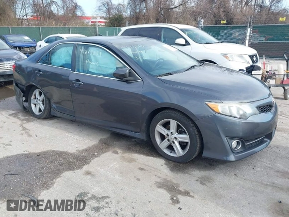 2012 Toyota Camry L with VIN 4T1BF1FK1CU094016, listed as a IAAI auction lot 41815873 with 153,631 mi miles. Bid and sale history available at carsss.com. Image 1.