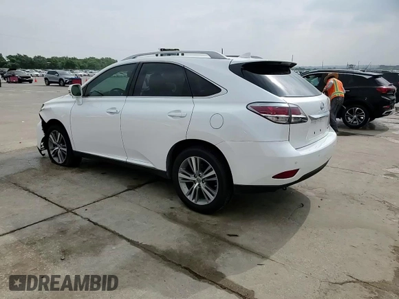 2015 Lexus RX 350 with VIN 2T2ZK1BA0FC174626, listed as a Copart auction lot 57313965 with 97,865 mi miles and Salvage title. Bid and sale history available at DreamBid. Image 14.