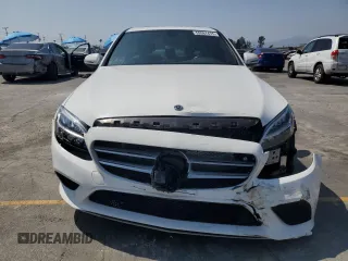 2019 Mercedes-Benz C 300 with VIN 55SWF8DB6KU296308, listed as a Copart auction lot 59987475 with 52,187 mi miles and Salvage title. Bid and sale history available at DreamBid. Image 5.