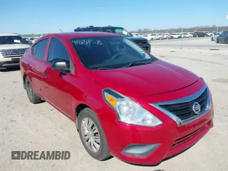 2015 Nissan Versa SV with VIN 3N1CN7AP5FL840101, listed as a IAAI auction lot 41818458 with 156,203 mi miles. Bid and sale history available at carsss.com. Image 1.