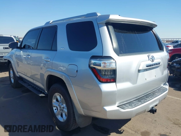 2015 Toyota 4Runner Limited with VIN JTEBU5JR0F5216462, listed as a IAAI auction lot 41665409 with 100,447 mi miles and . Bid and sale history available at carsss.com. Image 3.