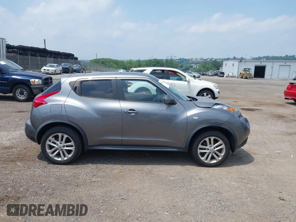 2014 Nissan Juke SL with VIN JN8AF5MV3ET359021, listed as a IAAI auction lot 42602201 with 99,332 mi miles and . Bid and sale history available at DreamBid. Image 13.
