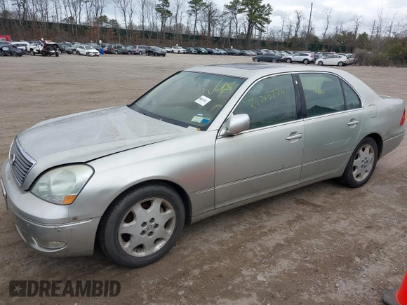 2003 Lexus LS 430 with VIN JTHBN30F630112725, listed as a IAAI auction lot 42023179 with Not Provided miles and . Bid and sale history available at DreamBid. Image 6.