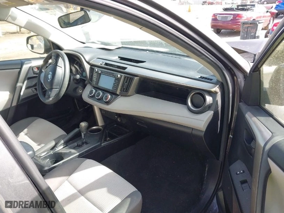2015 Toyota RAV4 LE with VIN JTMBFREV7FJ027327, listed as a IAAI auction lot 41877564 with 121,831 mi miles. Bid and sale history available at carsss.com. Image 5.