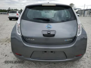 2015 Nissan LEAF SV with VIN 1N4AZ0CP2FC332733, listed as a Copart auction lot 54180075 with 113,871 mi miles and Clean Title. Bid and sale history available at carsss.com. Image 6.