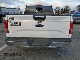 2015 Ford F-150 XL with VIN 1FTEW1CG5FKD43418, listed as a Copart auction lot 44239165 with 208,295 mi miles and Salvage title. Bid and sale history available at DreamBid. Image 6.