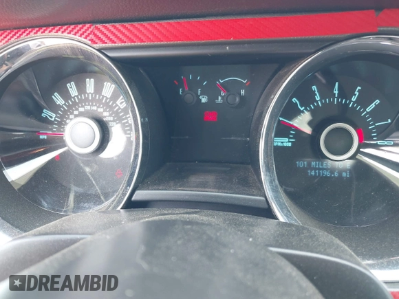 2013 Ford Mustang V6 with VIN 1ZVBP8AM4D5243305, listed as a IAAI auction lot 42162203 with 141,196 mi miles and . Bid and sale history available at DreamBid. Image 7.