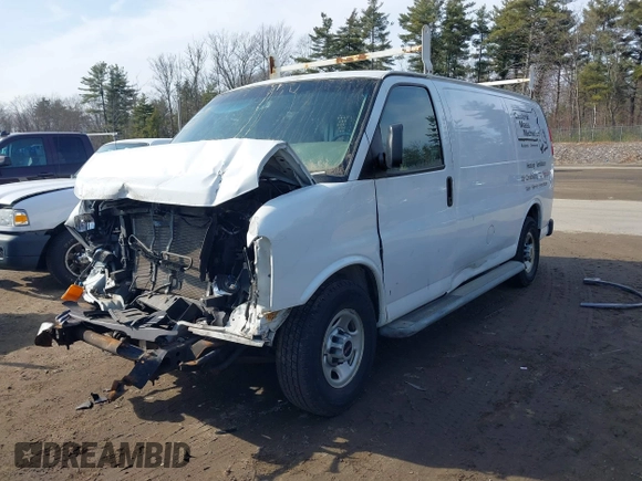 2019 GMC Savana Cargo z VIN 1GTW7AFG5K1210624, wystawiony jako IAAI lot #41786354 z przebiegiem 105 345 mil mil oraz . Historia ofert i sprzedaży dostępna na DreamBid. Obrazek 18.