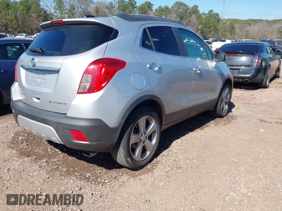 2016 Buick Encore with VIN KL4CJASB3GB709254, listed as a IAAI auction lot 41648345 with 108,506 mi miles. Bid and sale history available at carsss.com. Image 4.