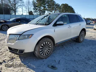 2012 Lincoln MKX with VIN 2LMDJ6JK6CBL00372, listed as a Copart auction lot 87796245 with 167,133 mi miles and Salvage Title. Bid and sale history available at carsss.com. Image 1.
