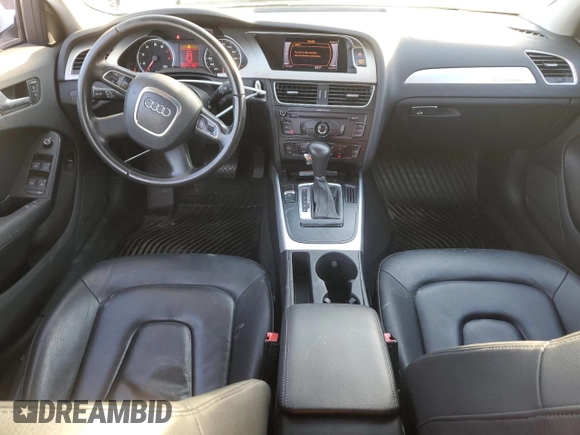 2012 Audi A4 Premium с VIN WAUSFAFLXCA110631, выставлен на аукционе Copart как лот 81297104 с пробегом 110 713 миль миль и Списание • Salvage title. История ставок и продаж доступна на DreamBid. Изображение 8.