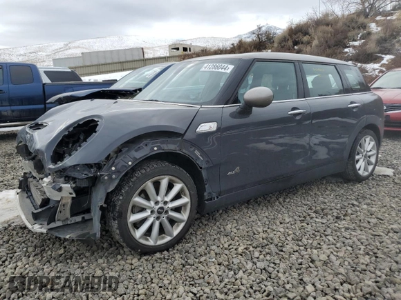 2017 MINI Clubman Cooper S with VIN WMWLU5C50H2C46455, listed as a Copart auction lot 41286044 with 82,046 mi miles and Salvage Title. Bid and sale history available at carsss.com. Image 1.