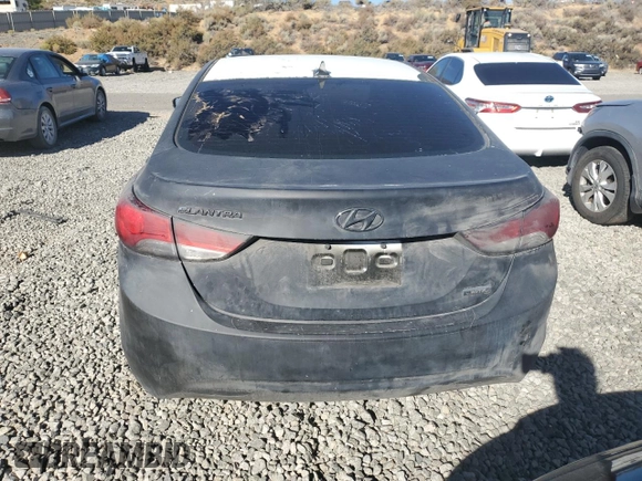 2013 Hyundai Elantra GLS with VIN 5NPDH4AE4DH210198, listed as a Copart auction lot 72771284 with 173,149 mi miles and Salvage title. Bid and sale history available at DreamBid. Image 6.
