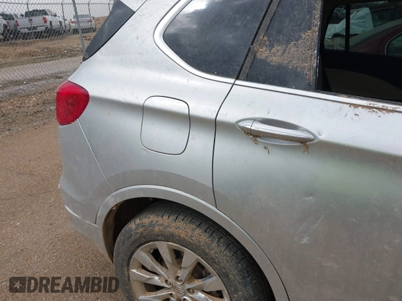 2017 Buick Envision Essence with VIN LRBFXBSA3HD098791, listed as a IAAI auction lot 41830140 with 80,302 mi miles and . Bid and sale history available at DreamBid. Image 19.