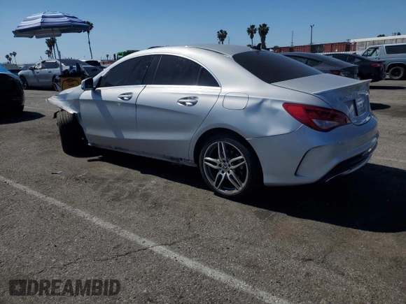 2018 Mercedes-Benz CLA 250 с VIN WDDSJ4EB6JN599357, выставлен на аукционе Copart как лот 56204155 с пробегом 155 172 миль миль и Списание • Salvage title. История ставок и продаж доступна на DreamBid. Изображение 2.