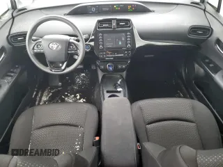 2022 Toyota Prius L Eco with VIN JTDKAMFU6N3187693, listed as a Copart auction lot 44617075 with 26,821 mi miles and Salvage Title. Bid and sale history available at DreamBid. Image 8.