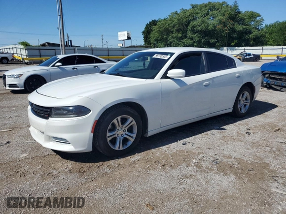 2020 Dodge Charger SXT with VIN 2C3CDXBG4LH108145, listed as a Copart auction lot 58730545 with 93,557 mi miles and Salvage title. Bid and sale history available at DreamBid. Image 1.