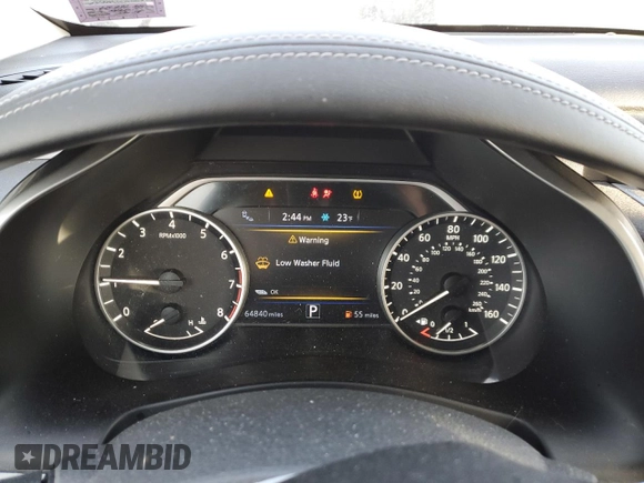 2021 Nissan Murano SV with VIN 5N1AZ2BS9MC109397, listed as a Copart auction lot 86987354 with 64,840 mi miles and Salvage Title. Bid and sale history available at DreamBid. Image 9.