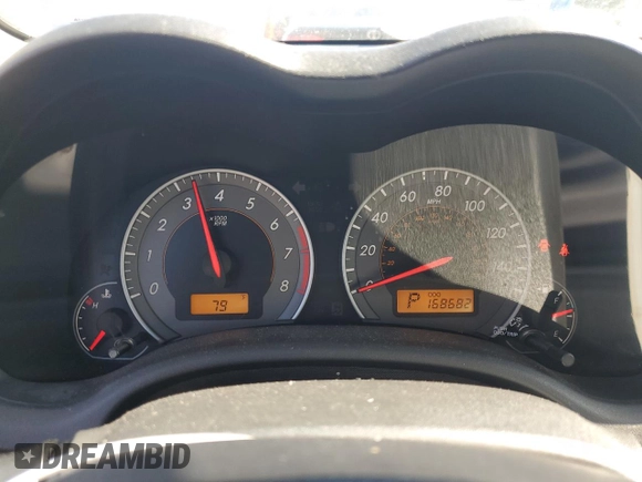 2010 Toyota Corolla with VIN 1NXBU4EE8AZ230173, listed as a Copart auction lot 55180085 with 168,682 mi miles and Clean Title. Bid and sale history available at DreamBid. Image 9.