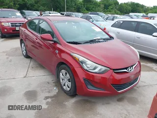 2016 Hyundai Elantra SE with VIN 5NPDH4AE7GH794343, listed as a IAAI auction lot 42119100 with 141,061 mi miles and . Bid and sale history available at DreamBid. Image 1.